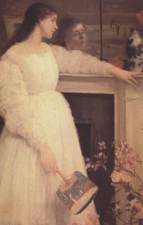 James Abbot McNeill Whistler Symphony on White No 2 Little White Girl (nn03) Sweden oil painting art